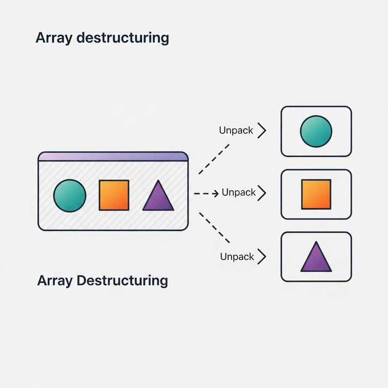 array-destructuring Destructuring Mảng (Array Destructuring)