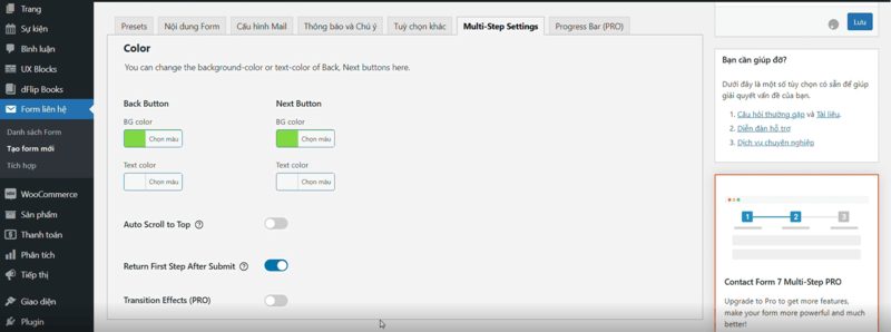 form-nhieu-buoc-3 Tùy chỉnh theo Multi-Step Settings