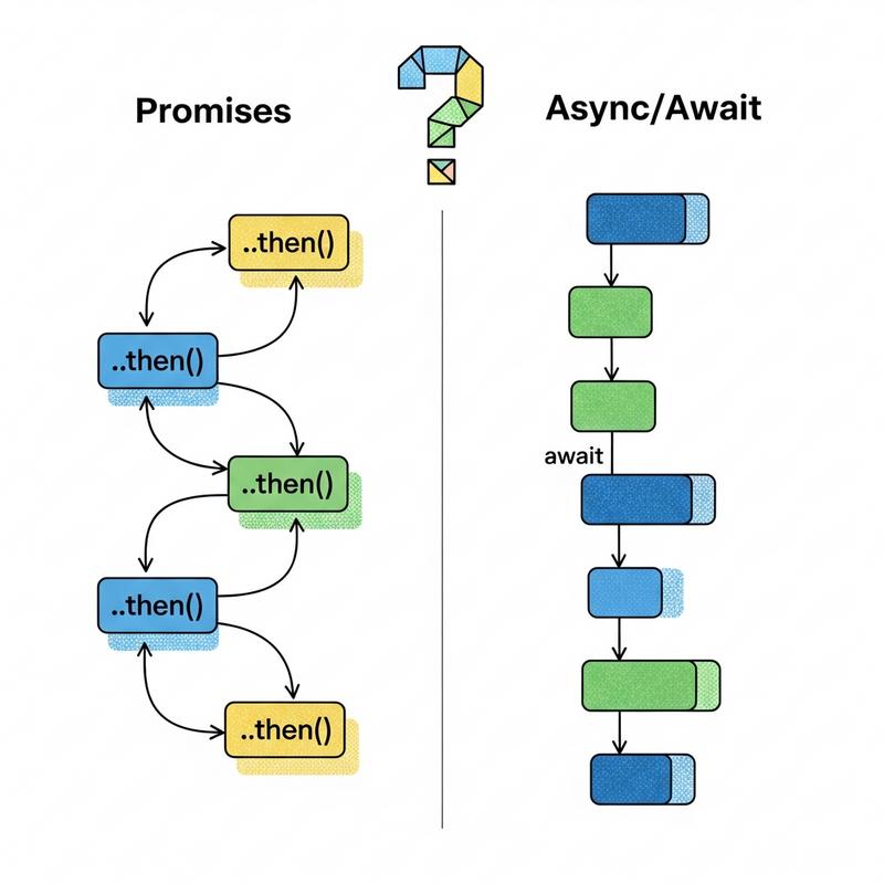 so-sanh-async-await-va-promises So sánh Async/Await và Promises: Cách viết nào tốt hơn?