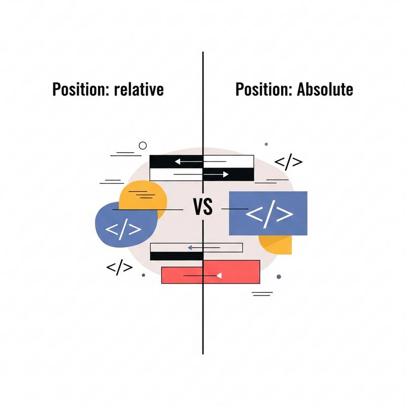 so-sanh-chi-tiet-position-relative-vs-absolute So sánh chi tiết: `position: relative` vs `absolute`