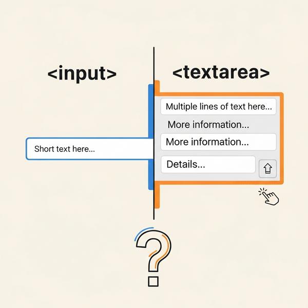 so-sanh-the-textarea-va-the-input-khi-nao-nen-dung-loai-nao So sánh thẻ và thẻ : Khi nào nên dùng loại nào?