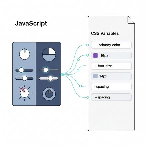tuong-tac-va-dieu-khien-css-variables-bang-javascript Tương tác và Điều khiển CSS Variables bằng JavaScript